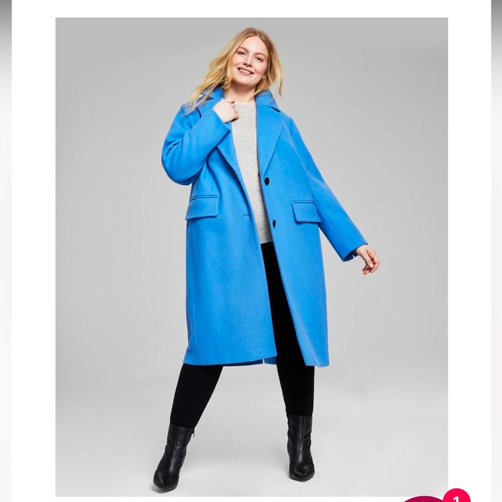 NOT FOR SALE ISO Michael Kors single breast Plus Size 3X Crew Blue (Macy’s 2023)